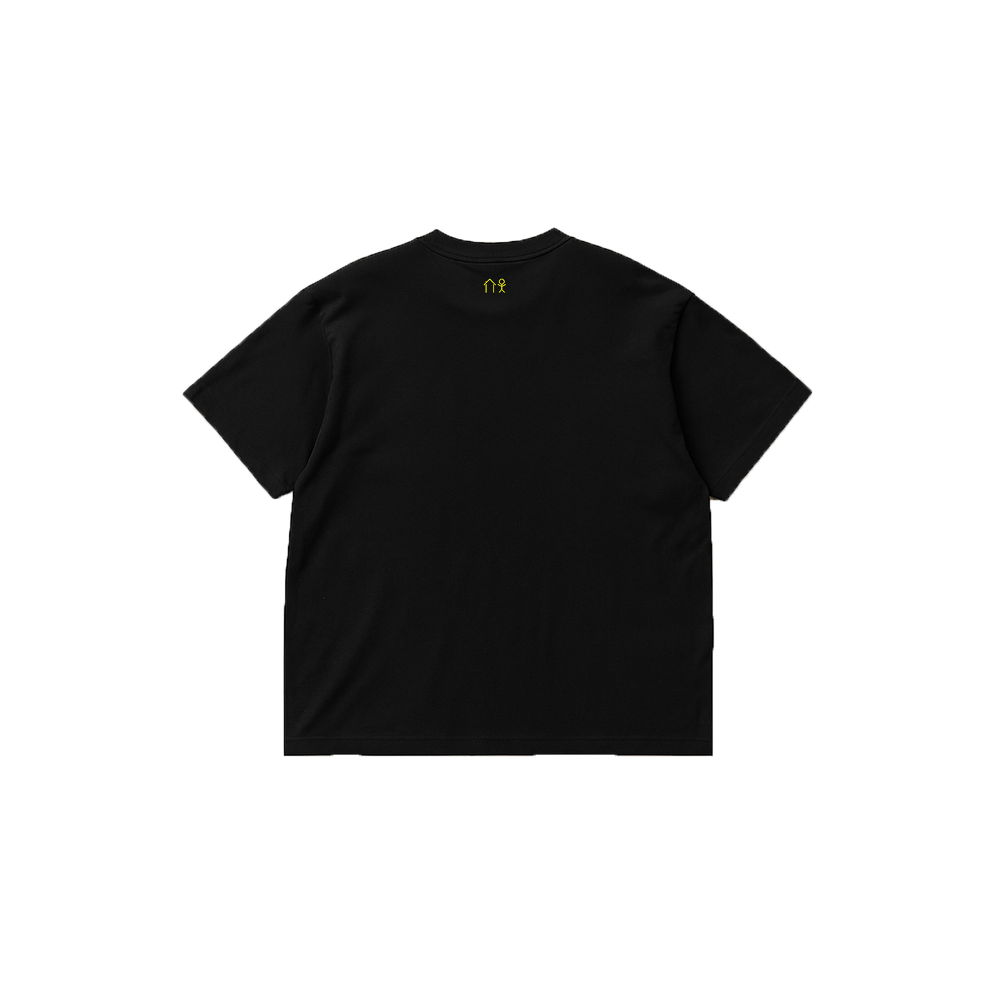 BLACK PUFF LOGO TEE
