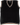 BLACK KNIT SLEEVELESS JUMPER
