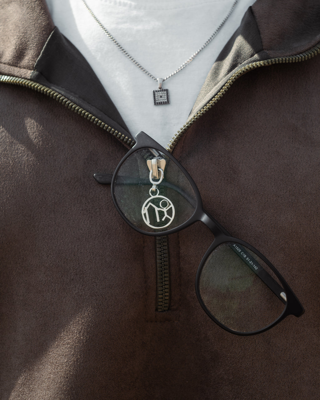 OLIVE SUEDE WINDBREAKER