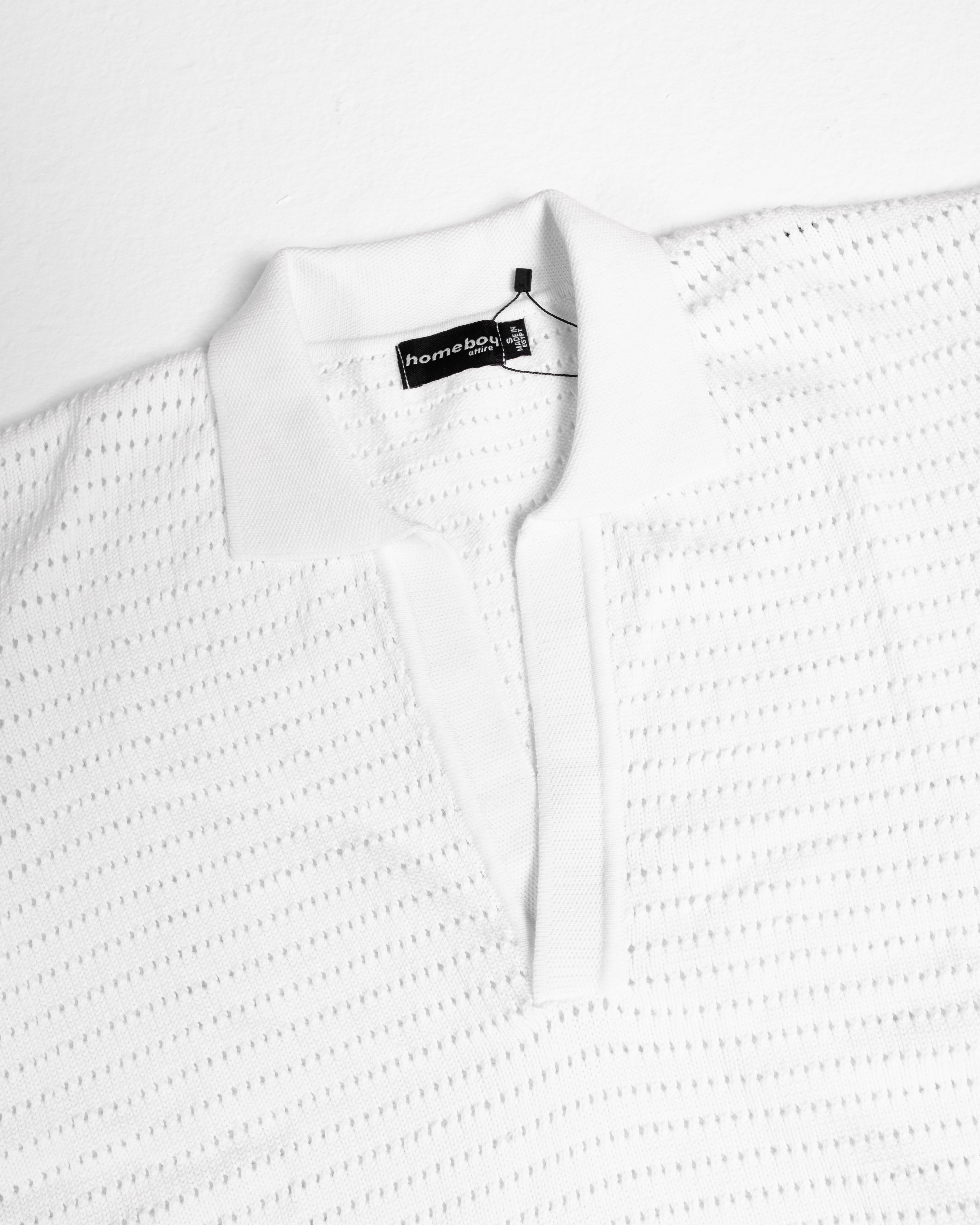 CREME KNIT POLO