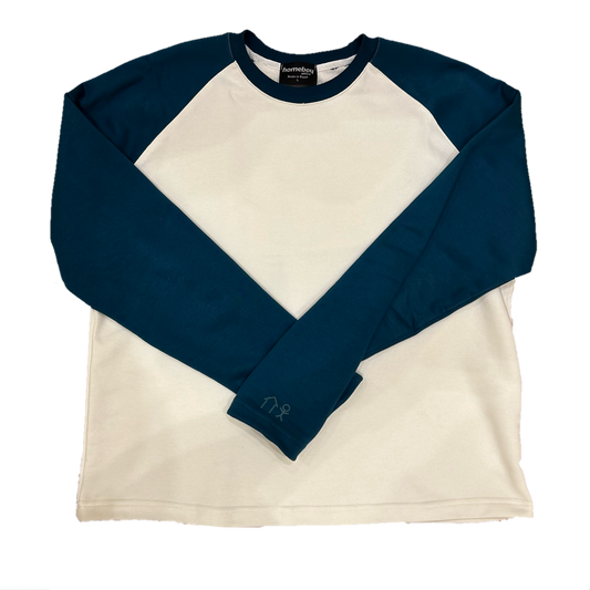 RAGLAN PETROL LONG-SLEEVE JERSEY