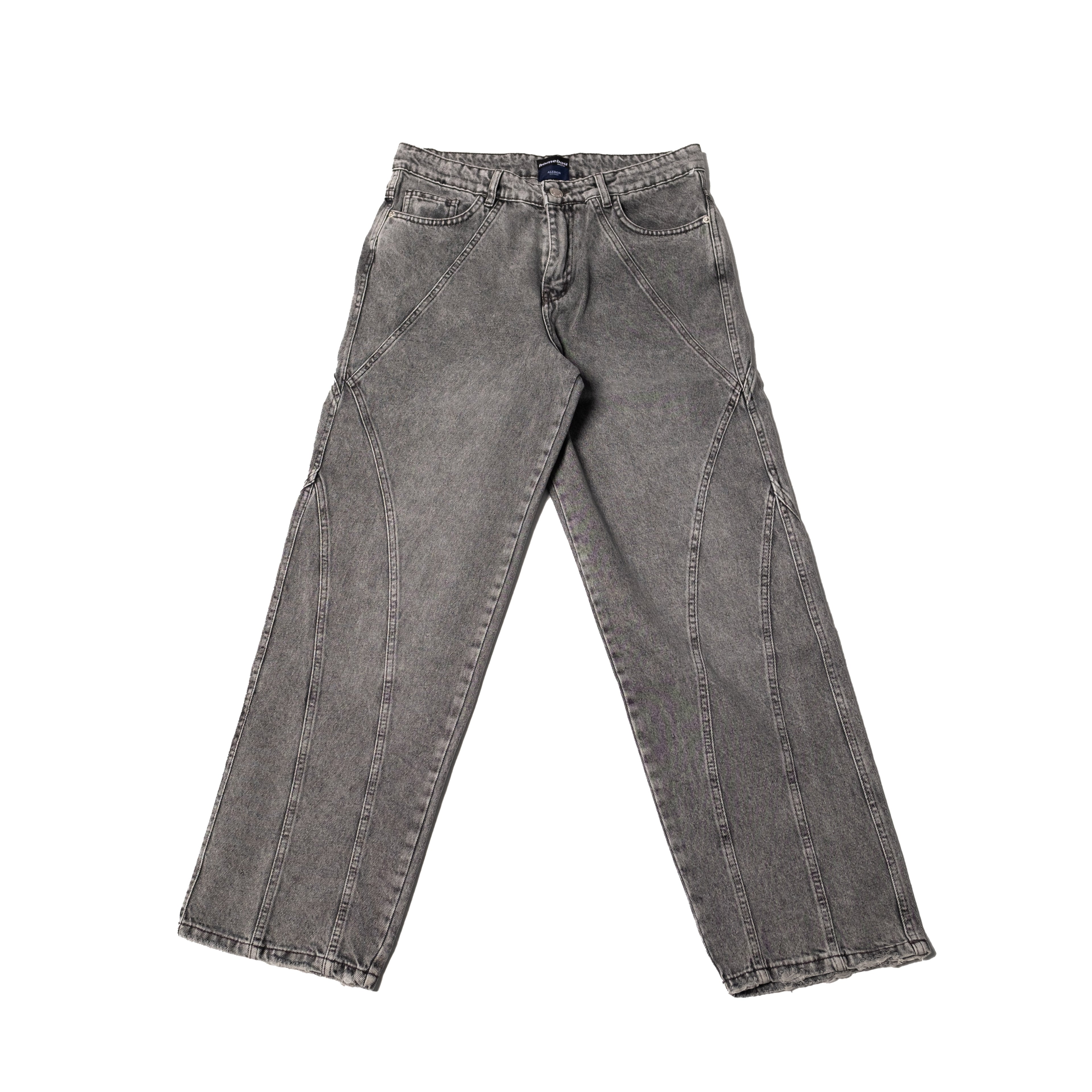 GREY LINES DENIM