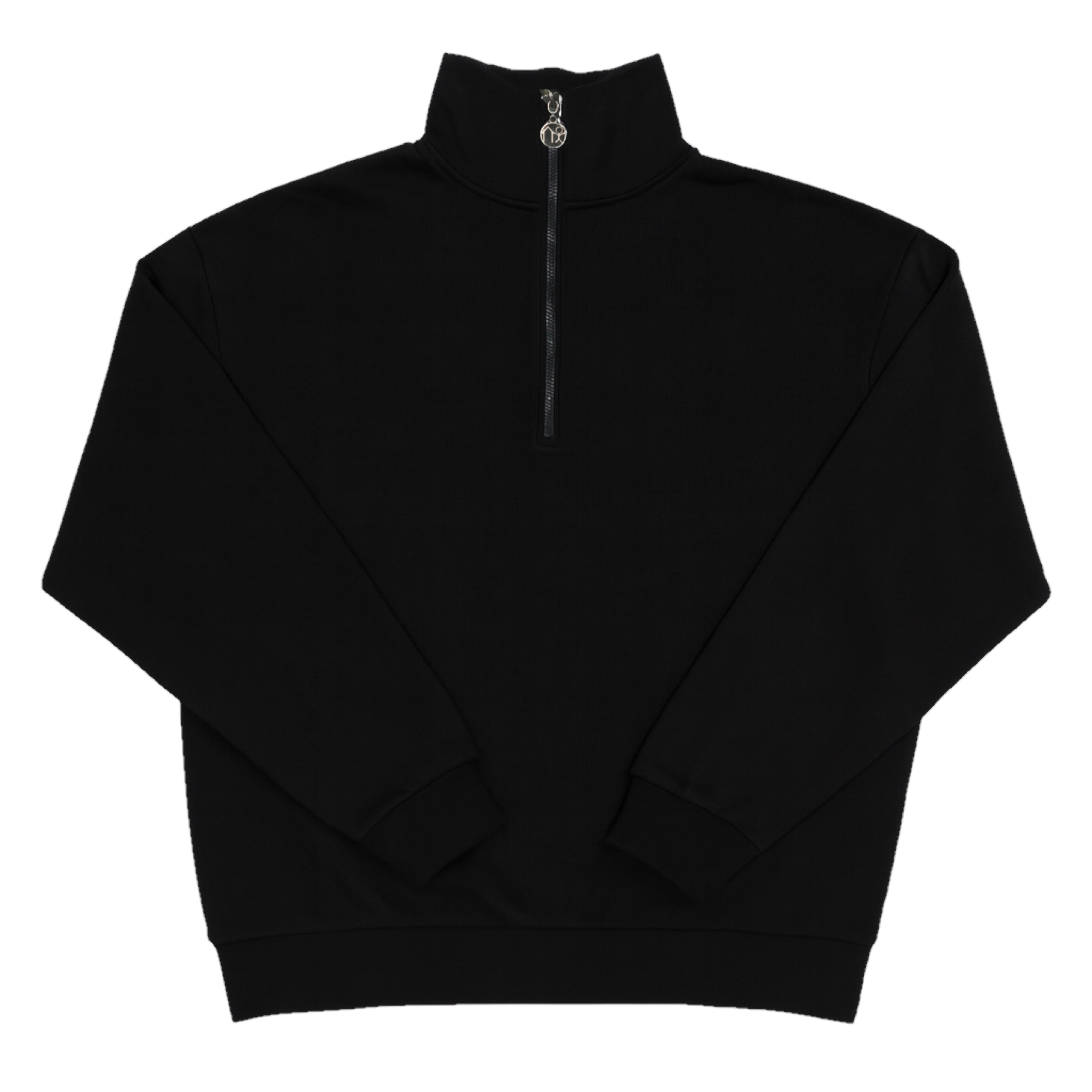 PEPPER CASHMERE QUARTER-ZIP SWEATER
