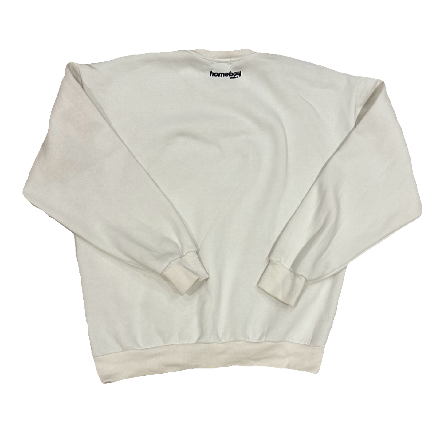 HOMEBOY TEDDY GRASS IS GREENER SALT CREWNECK