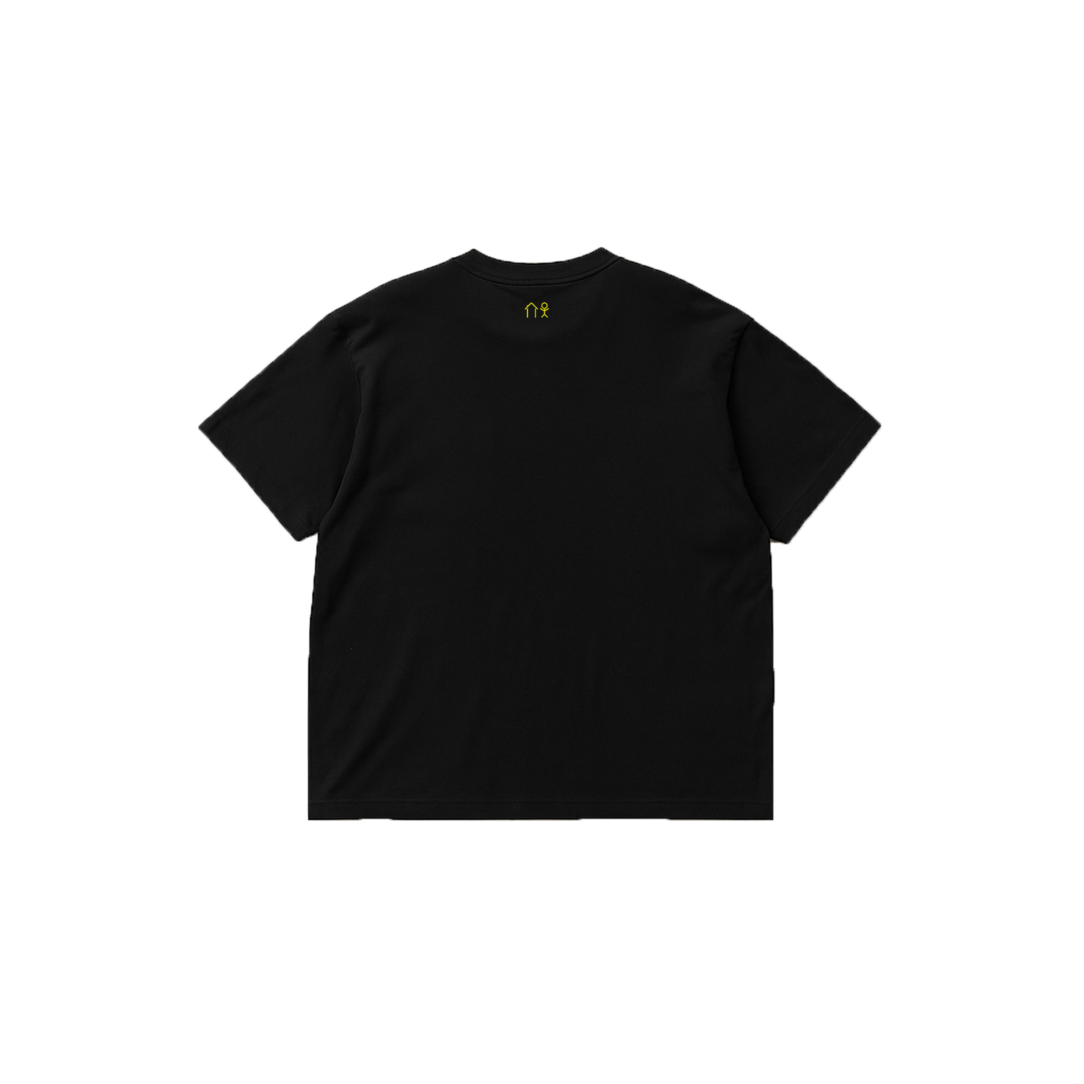 BLACK PUFF LOGO TEE