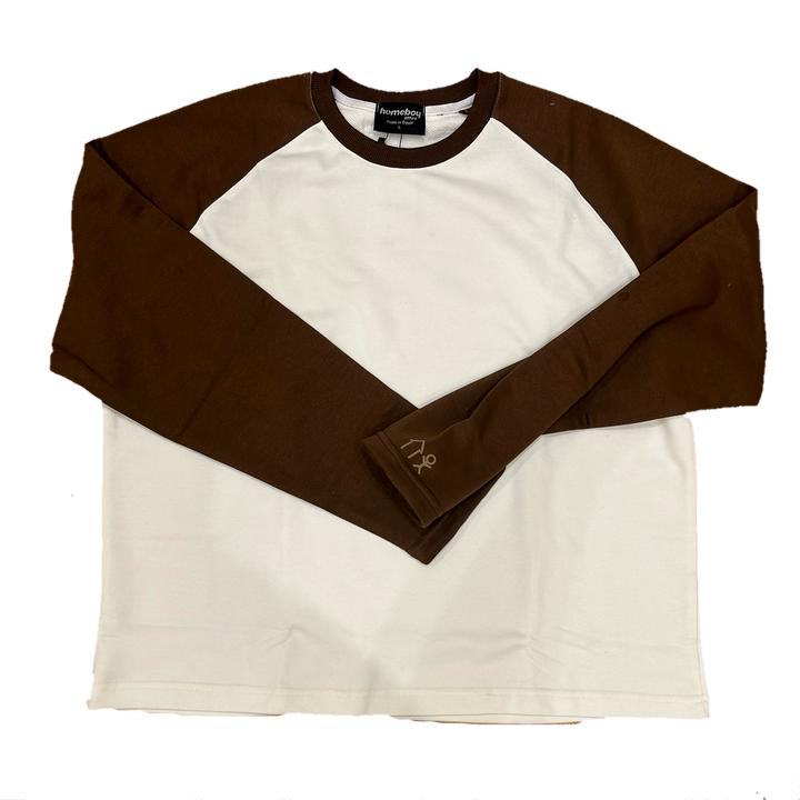 RAGLAN BROWN LONG-SLEEVE JERSEY