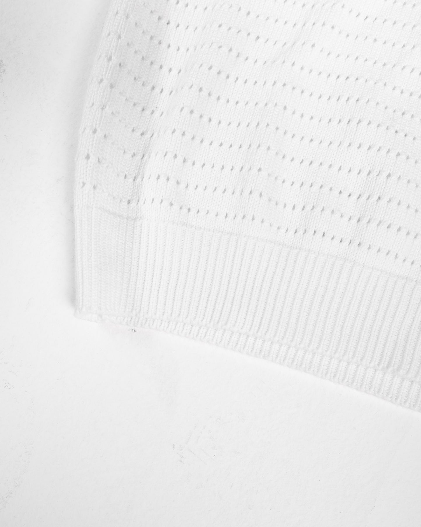 CREME KNIT POLO