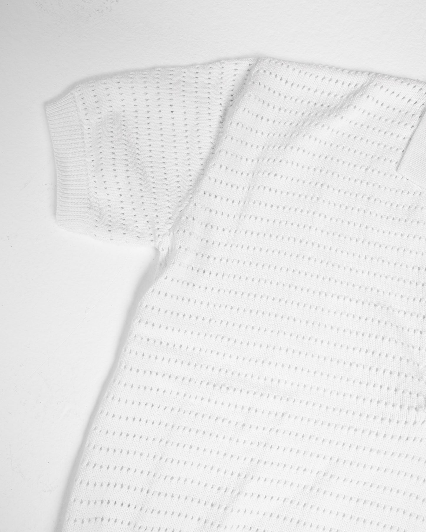 CREME KNIT POLO