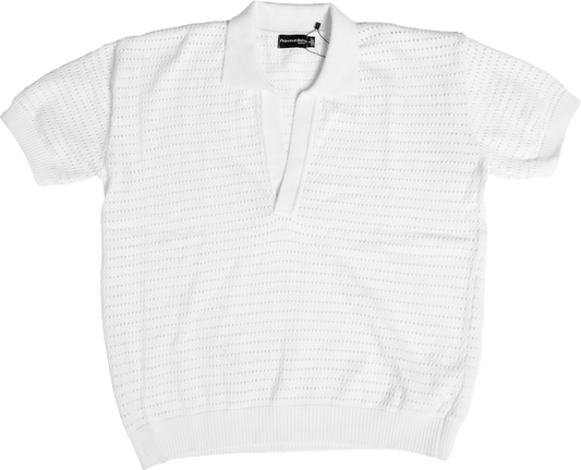 CREME KNIT POLO