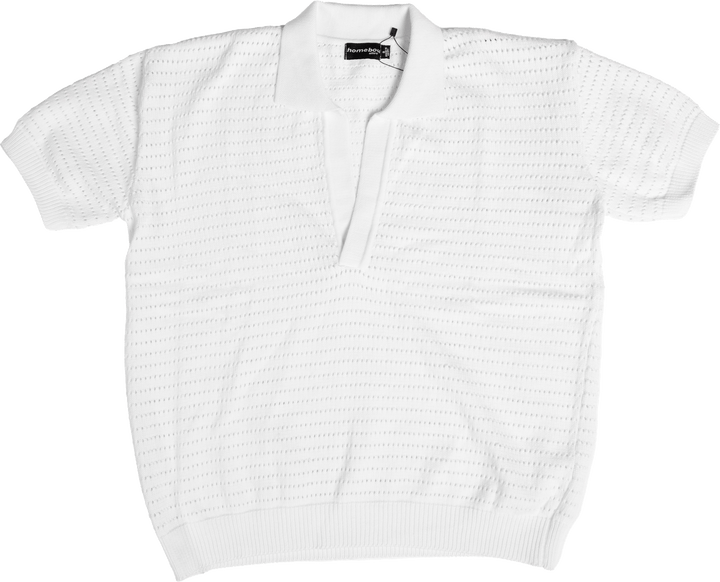 CREME KNIT POLO