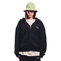 OG BLACKBERRY WAFFLE ZIP-UP HOODIE