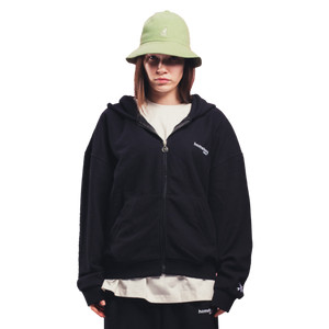 OG BLACKBERRY WAFFLE ZIP-UP HOODIE