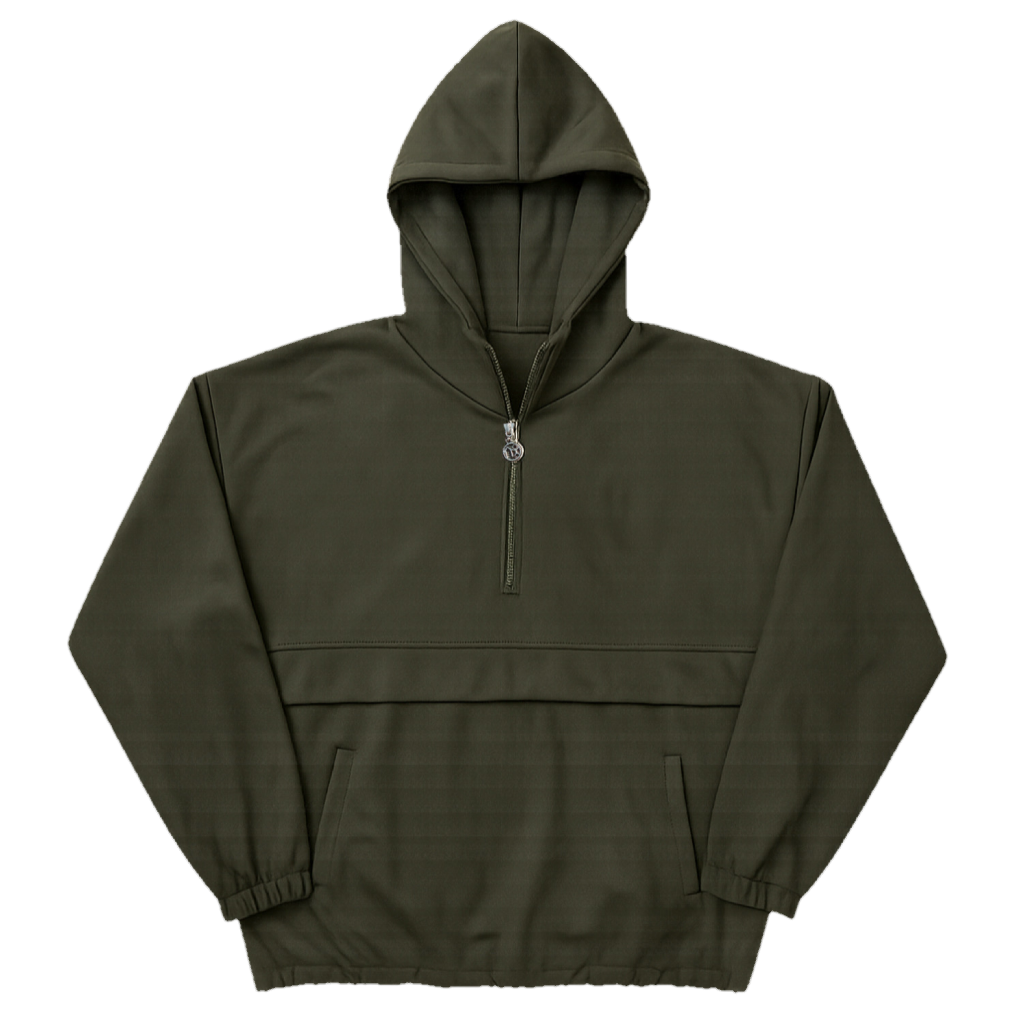 OLIVE SUEDE WINDBREAKER