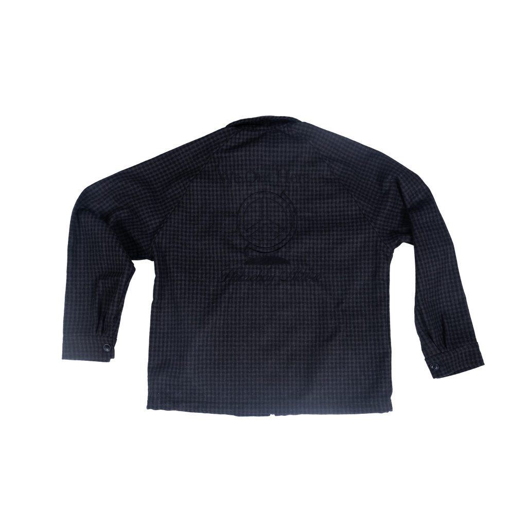 BLACKOUT CHECKERED JACKET