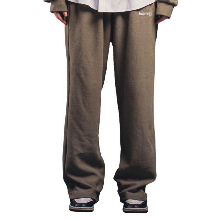 OG PISTACHIO WAFFLE SWEATPANTS