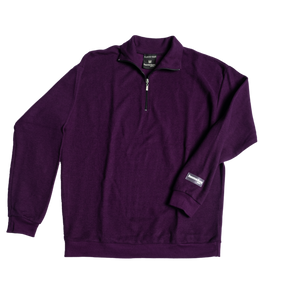 GRAPE OFFICE CASHMERE SWEATER