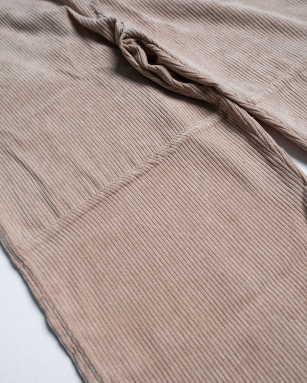 BEIGE ACCOUNTANT CORDUROY PANTS